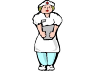 Sticker Custom Preview Image #068305 Health Medical Cartoons Nurse08