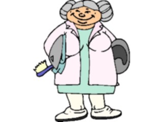 Sticker Custom Preview Image #068309 Health Medical Cartoons Nurse12