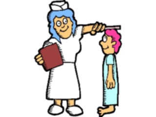 Sticker Custom Preview Image #068323 Health Medical Cartoons Nurse Patient2