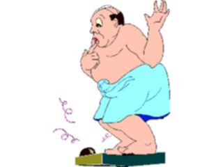 Sticker Custom Preview Image #068349 Health Medical Cartoons Over Weight4