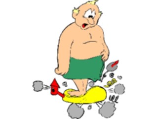 Sticker Custom Preview Image #068350 Health Medical Cartoons Over Weight5