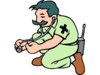 Sticker Custom Preview Image #068351 Health Medical Cartoons Paramedic