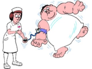 Sticker Custom Preview Image #068358 Health Medical Cartoons Patient Inflated