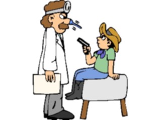 Sticker Custom Preview Image #068372 Health Medical Cartoons Pediatrician Patient6