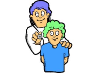 Sticker Custom Preview Image #068373 Health Medical Cartoons Pediatrician Patient7