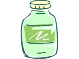 Sticker Custom Preview Image #068383 Health Medical Cartoons Pills Bottle5