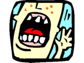 Sticker Custom Preview Image #068428 Health Medical Cartoons Say Aaaah3