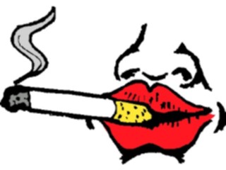 Sticker Custom Preview Image #068453 Health Medical Cartoons Smoking2