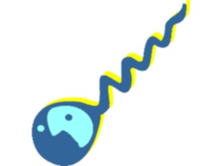 Sticker Custom Preview Image #068460 Health Medical Cartoons Sperm Offbeat