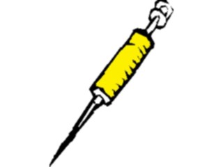 Sticker Custom Preview Image #068493 Health Medical Cartoons Syringe01