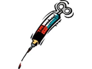 Sticker Custom Preview Image #068496 Health Medical Cartoons Syringe04