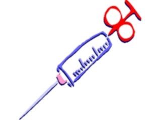 Sticker Custom Preview Image #068498 Health Medical Cartoons Syringe06