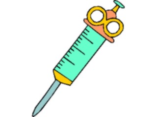 Sticker Custom Preview Image #068502 Health Medical Cartoons Syringe10