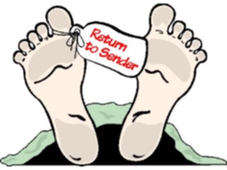 Sticker Custom Preview Image #068528 Health Medical Cartoons Toe Tag