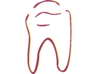 Sticker Custom Preview Image #068531 Health Medical Cartoons Tooth2