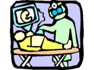 Sticker Custom Preview Image #068543 Health Medical Cartoons Ultrasound