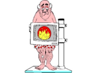 Sticker Custom Preview Image #068590 Health Medical Cartoons X Ray Flames3