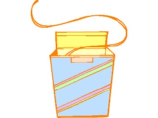 Sticker Custom Preview Image #068621 Health Medical Dental Floss2