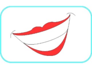 Sticker Custom Preview Image #068629 Health Medical Dental Smile