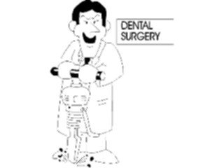 Sticker Custom Preview Image #068630 Health Medical Dental Surgeon