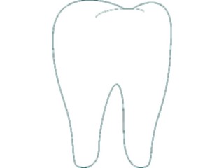 Sticker Custom Preview Image #068642 Health Medical Dental Tooth02