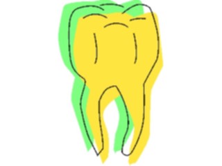 Sticker Custom Preview Image #068663 Health Medical Dental Tooth23