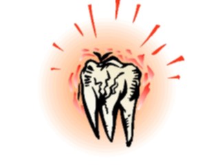 Sticker Custom Preview Image #068669 Health Medical Dental Toothache2