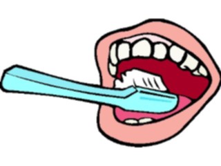 Sticker Custom Preview Image #068672 Health Medical Dental Toothbrush3