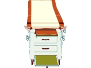 Sticker Custom Preview Image #068700 Health Medical Equipment Supplies Examination Table