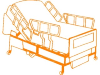 Sticker Custom Preview Image #068719 Health Medical Equipment Supplies Hospital Bed5