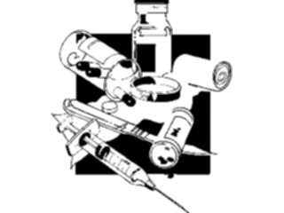 Sticker Custom Preview Image #068777 Health Medical Equipment Supplies Syringe Medical Items