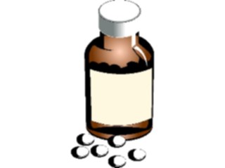 Sticker Custom Preview Image #068849 Health Medical Medicines Pills Bottle1