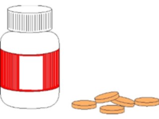 Sticker Custom Preview Image #068850 Health Medical Medicines Pills Bottle2