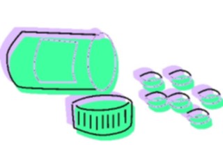 Sticker Custom Preview Image #068856 Health Medical Medicines Pills Bottle8