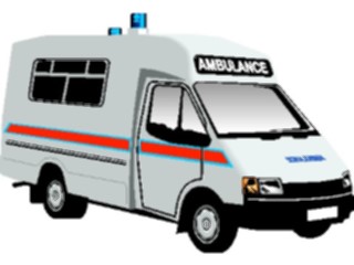 Sticker Custom Preview Image #068880 Health Medical Miscellaneous Ambulance1