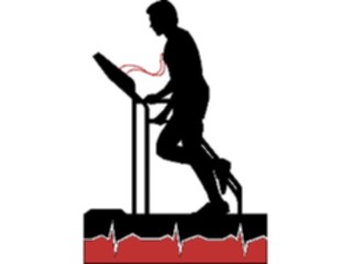 Sticker Custom Preview Image #068941 Health Medical Miscellaneous Treadmill Test