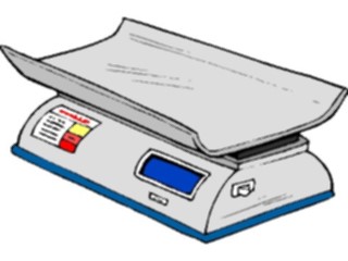 Sticker Custom Preview Image #069033 Health Medical Pregnancy Birth Infant Scale2