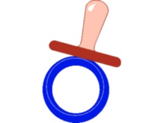 Sticker Custom Preview Image #069052 Health Medical Pregnancy Birth Pacifier2