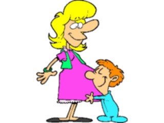 Sticker Custom Preview Image #069060 Health Medical Pregnancy Birth Pregnant Mom Child