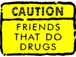 Sticker Custom Preview Image #069161 Health Medical Signs Symbols Caution Friends Drugs