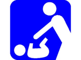 Sticker Custom Preview Image #069162 Health Medical Signs Symbols Changing Table1