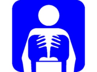 Sticker Custom Preview Image #069166 Health Medical Signs Symbols Chest X Ray