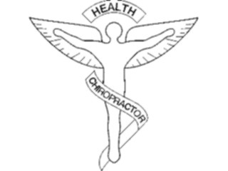 Sticker Custom Preview Image #069172 Health Medical Signs Symbols Chiropractic3