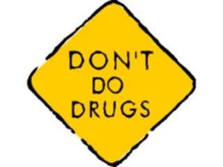 Sticker Custom Preview Image #069198 Health Medical Signs Symbols Dont Do Drugs