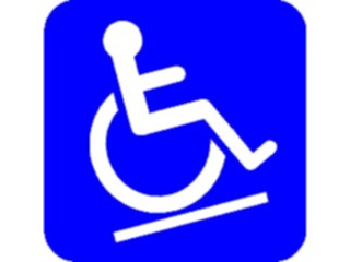 Sticker Custom Preview Image #069252 Health Medical Signs Symbols Handicapped2