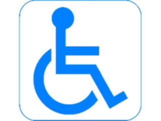 Sticker Custom Preview Image #069253 Health Medical Signs Symbols Handicapped3