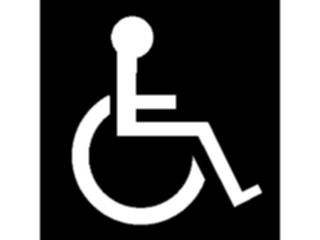 Sticker Custom Preview Image #069255 Health Medical Signs Symbols Handicapped5