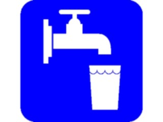 Sticker Custom Preview Image #069430 Health Medical Signs Symbols Tap Water