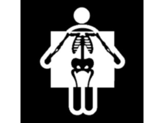 Sticker Custom Preview Image #069444 Health Medical Signs Symbols Xray2