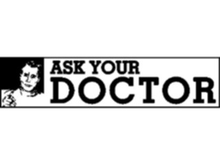 Sticker Custom Preview Image #069450 Health Medical Titles Ask Your Doctor